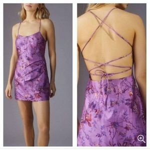 NEW Urban Outfitters Electric Heart Mini Dress S